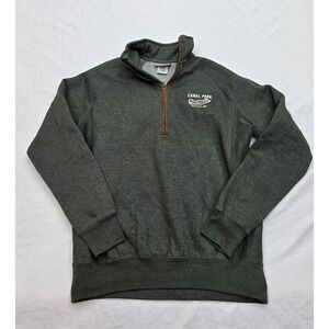 Artisans Green Canal Park‎ Brewing 1/4 Zip Pullover Sweatshirt Size Medium